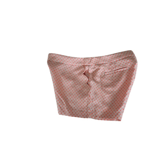 J.Crew Polka Dot Pink Scollaop Women's Shorts - Picture 5 of 7